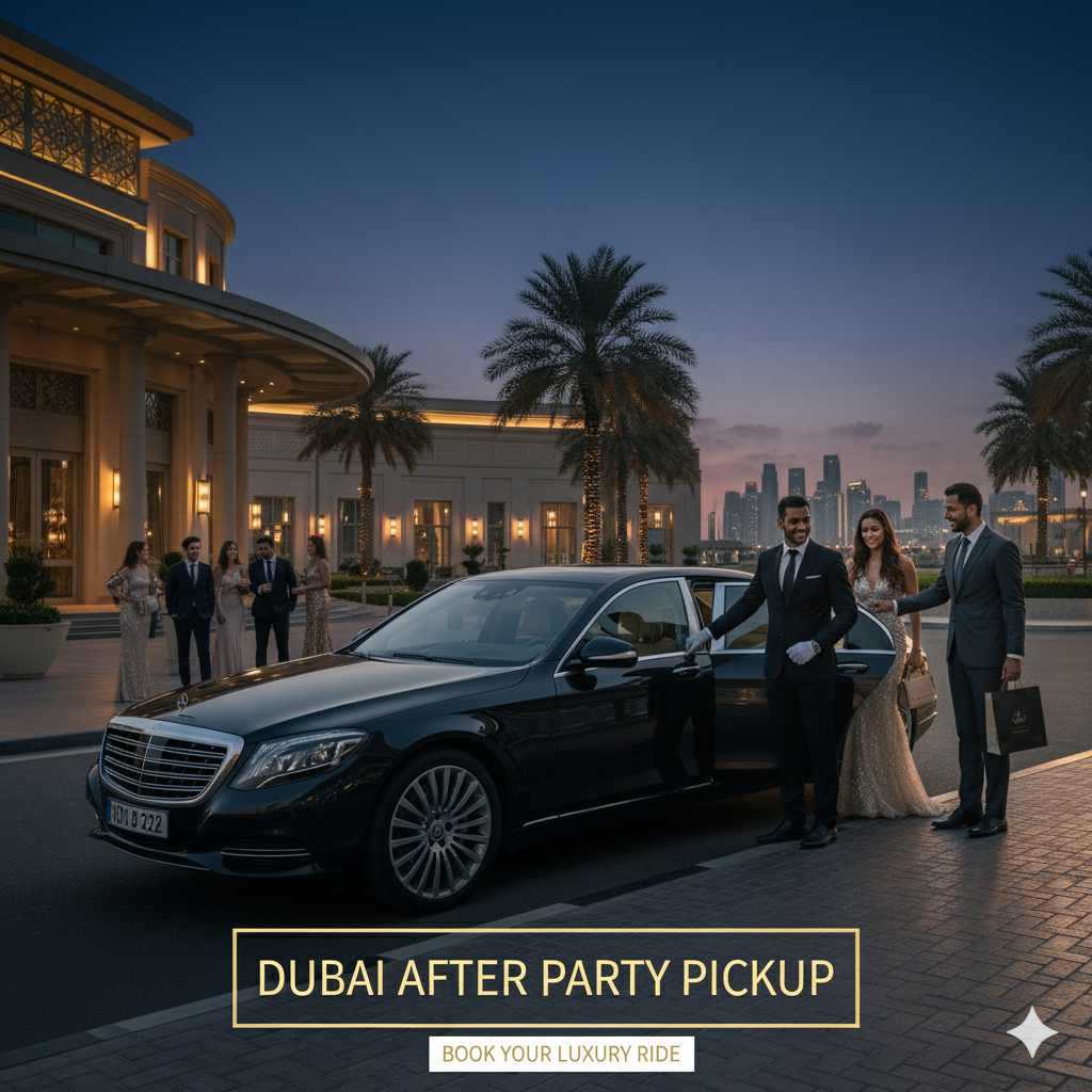 AFTER PARTY PICK-UP & DROP-OFF